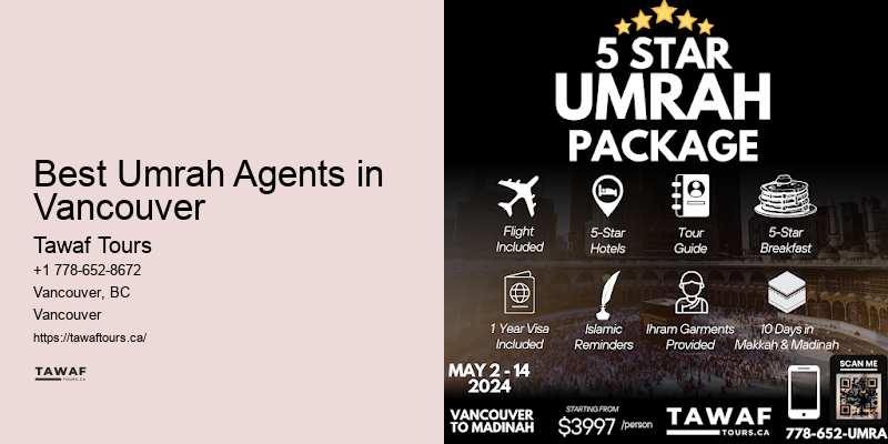 Umrah Vancouver Packages