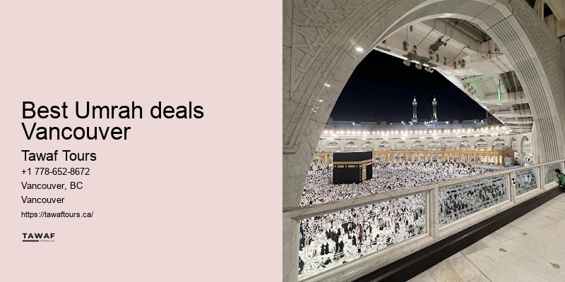 Customized Umrah packages Vancouver