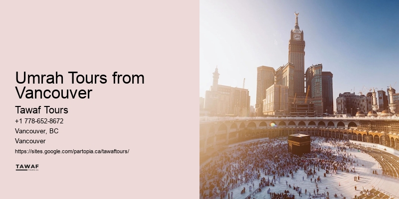 Umrah Packages Including 5-star Accommodation Vancouver