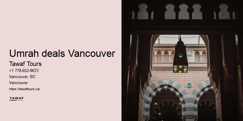 Umrah Packages with Guides Vancouver