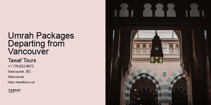 Umrah travel deals Vancouver