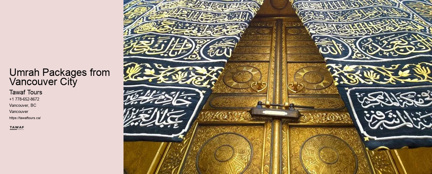 Umrah Packages from Vancouver City