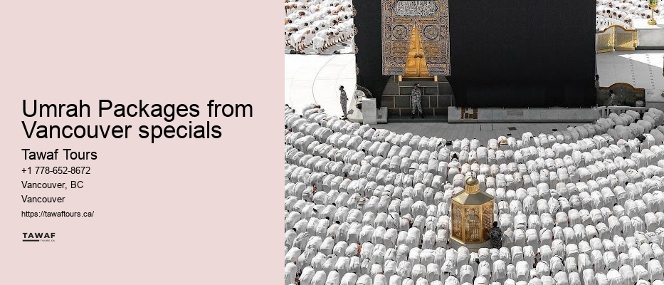 Umrah Packages Including Flights Vancouver