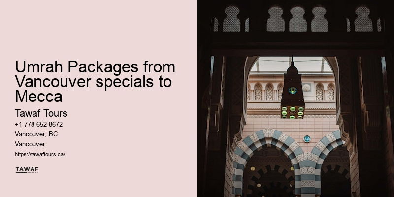 Umrah Packages Vancouver Group Discounts