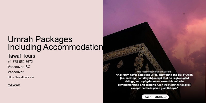 Vancouver Umrah tour packages