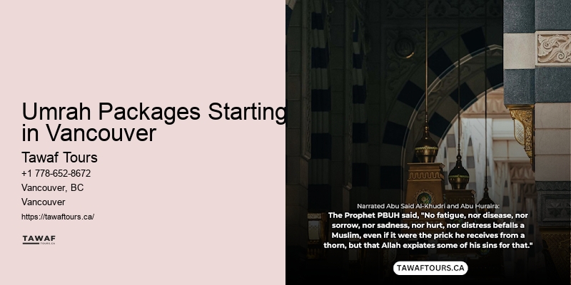 Umrah deals Vancouver