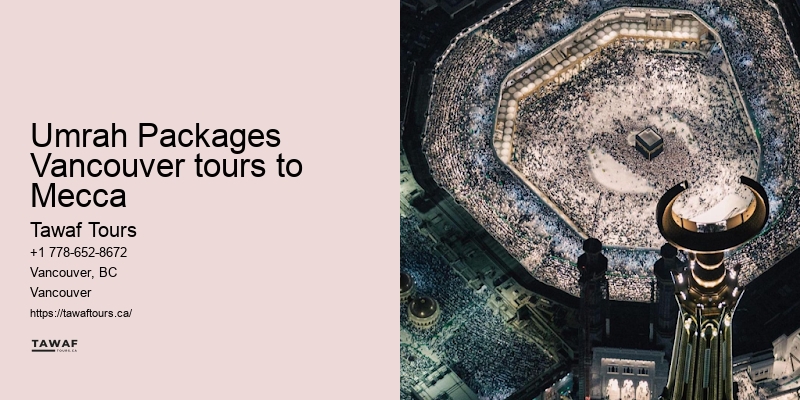 Umrah Tours from Vancouver deals