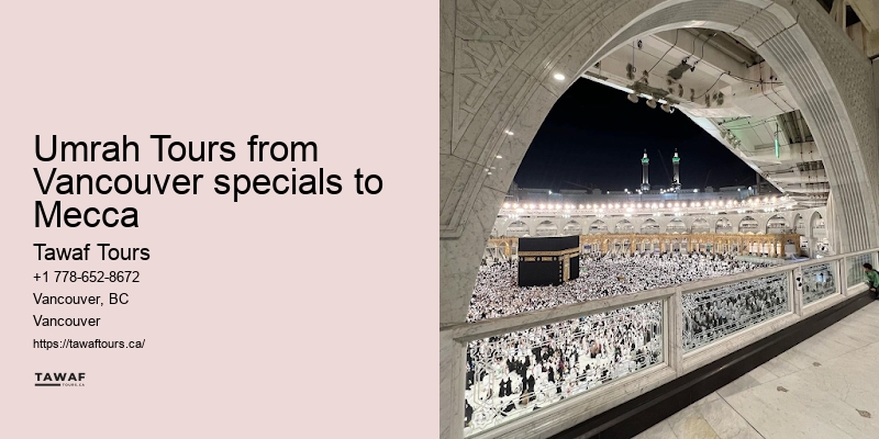 Vancouver Umrah Shopping Tour Packages