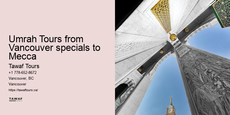 Vancouver Umrah Deals and Packages