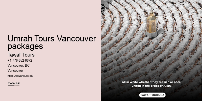 Best Umrah travel packages Vancouver