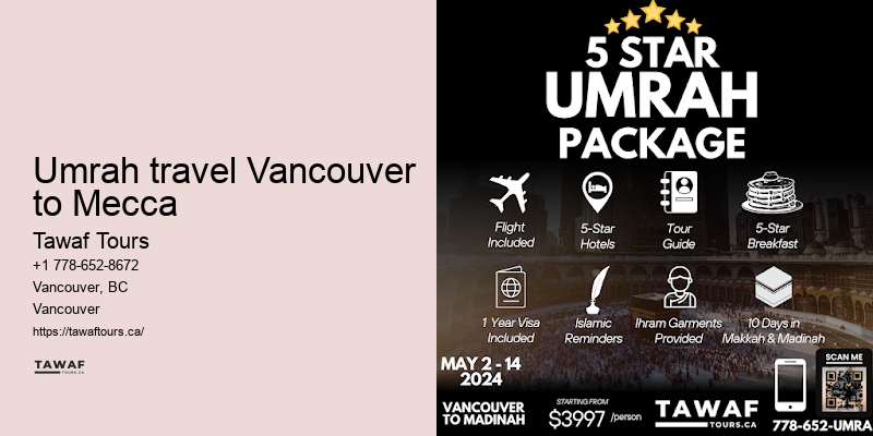 Vancouver-based Umrah Packages