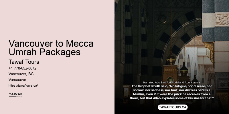 Umrah Packages Vancouver tours to Mecca