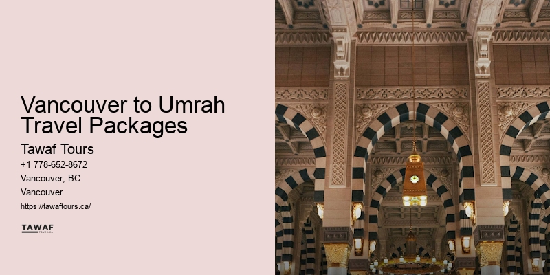 Umrah Packages Vancouver Departure