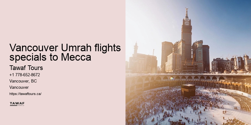 Umrah Packages Vancouver Departure Dates