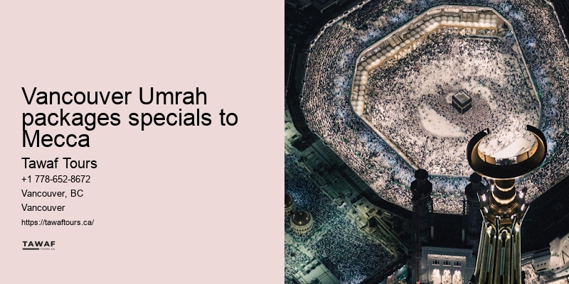 Vancouver Umrah specials