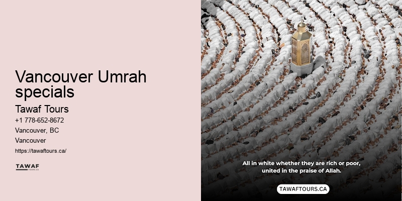 Umrah Packages from Vancouver BC