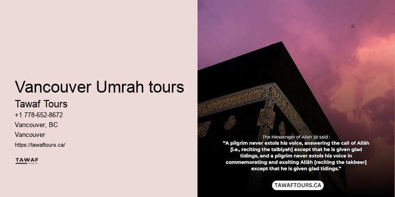Vancouver Umrah Meal Deals