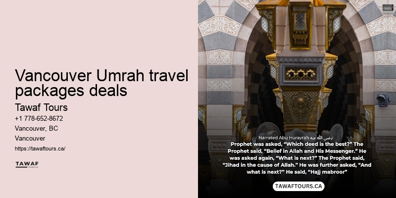 Vancouver Umrah Packages Comparison