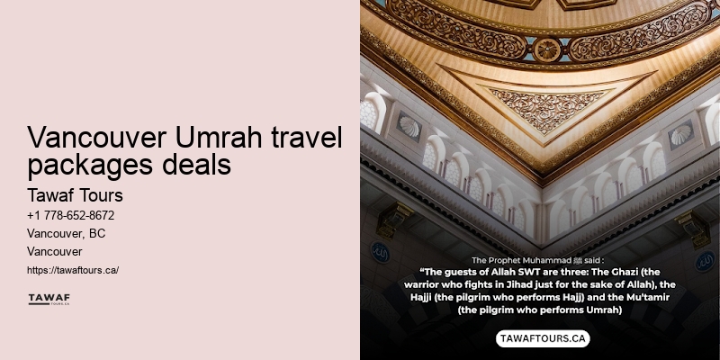 Umrah Packages Vancouver Discount