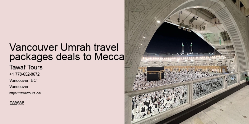 Customized Umrah packages Vancouver