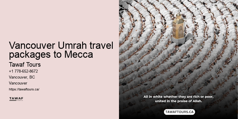 Vancouver Umrah Booking