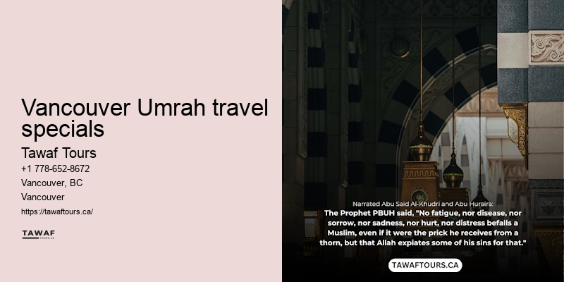Vancouver to Mecca Umrah deals