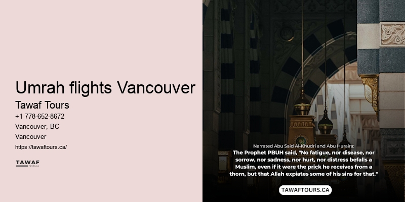 Umrah travel deals Vancouver