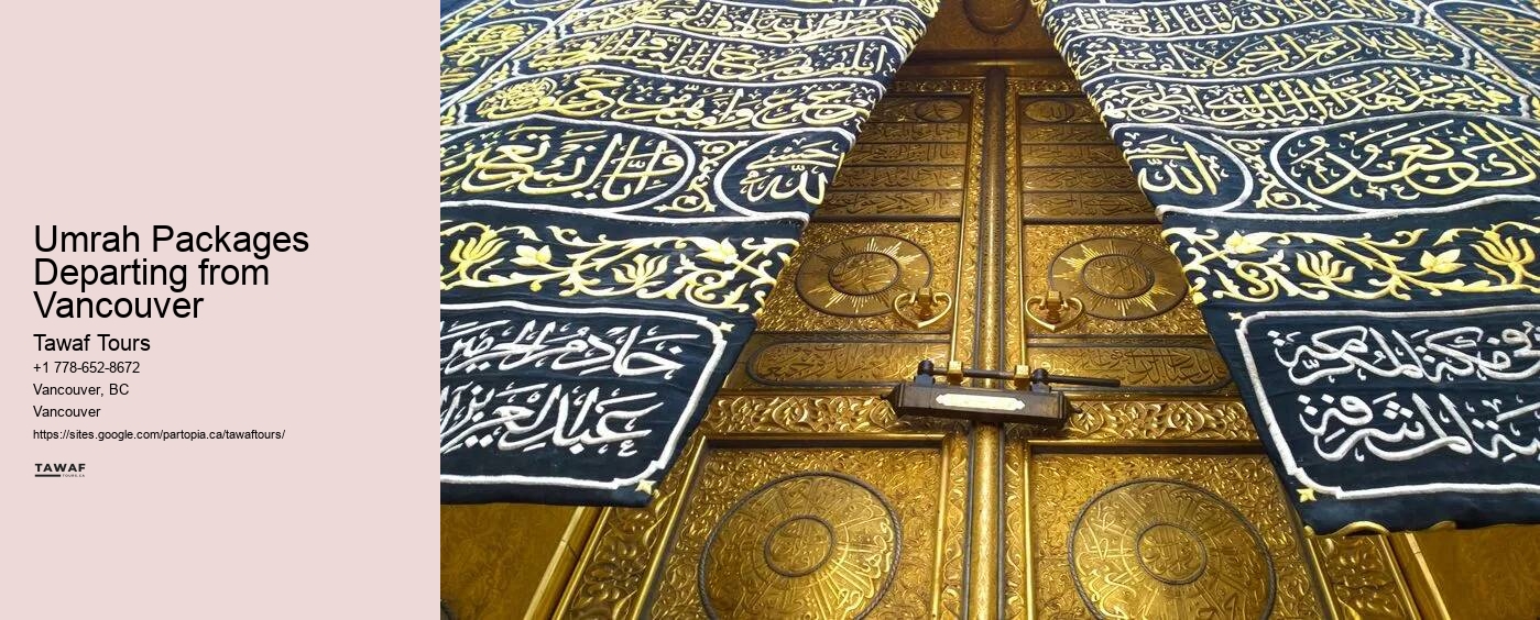 Umrah Packages Departing from Vancouver