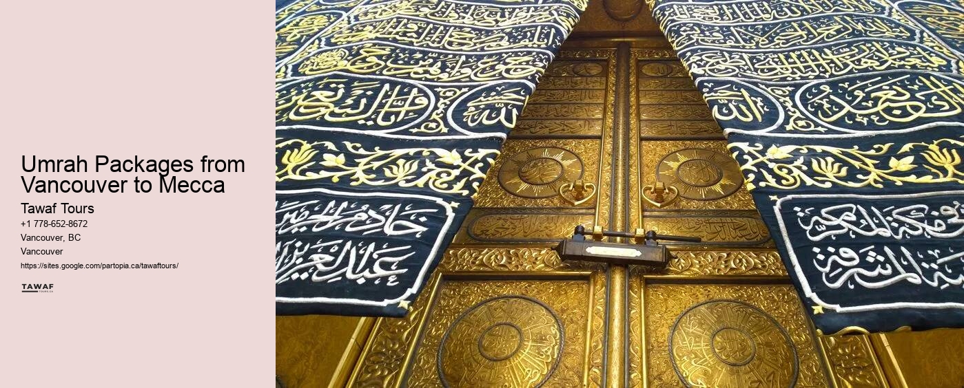 Umrah Packages from Vancouver to Mecca