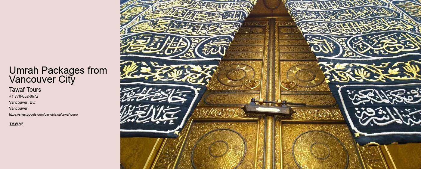 Umrah Packages from Vancouver City