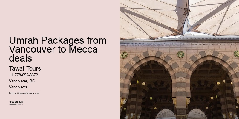 Custom Umrah packages Vancouver