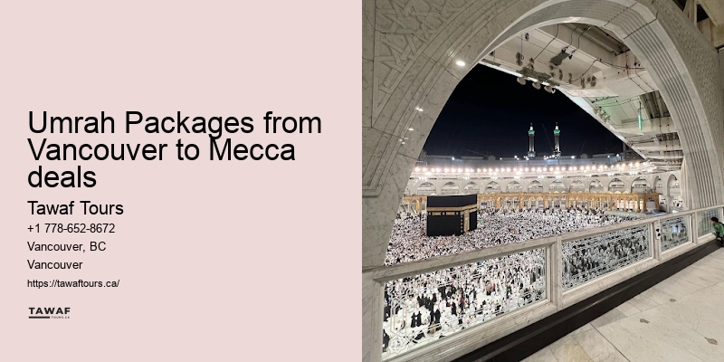 Umrah Packages from Vancouver to Mecca