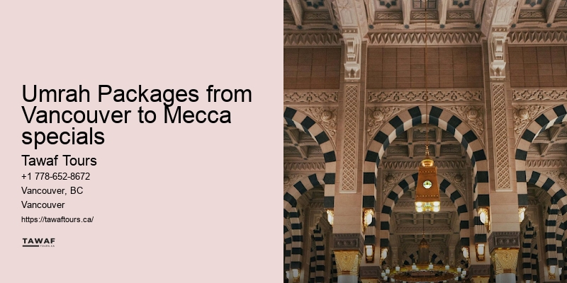 Vancouver to Umrah Flight Deals
