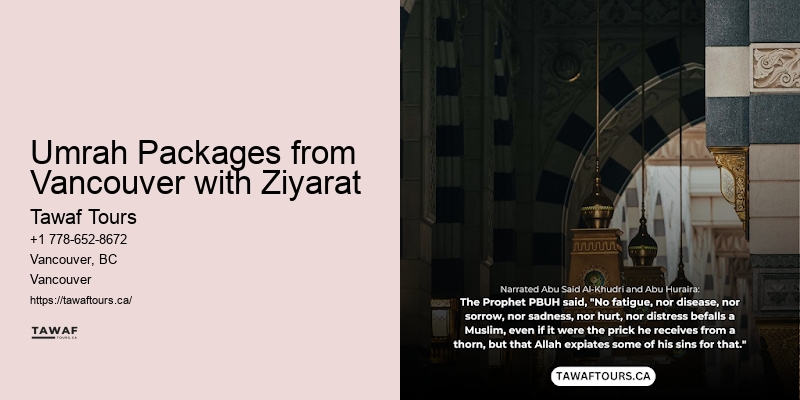 Affordable Umrah travel deals Vancouver