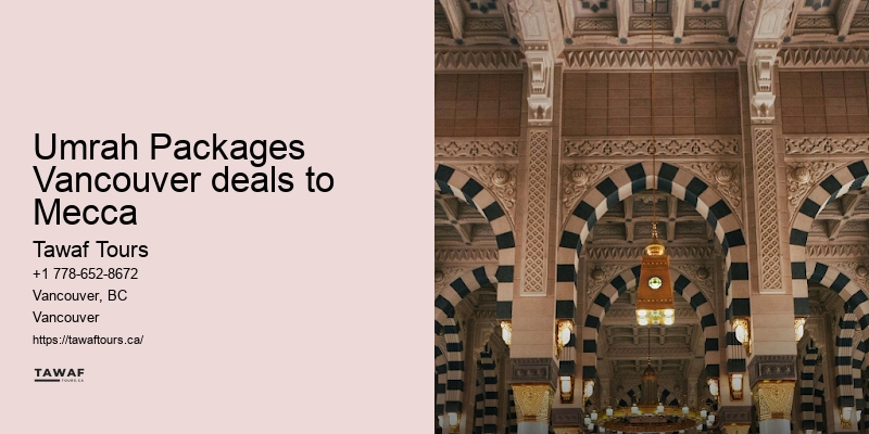 Umrah flights Vancouver deals to Mecca