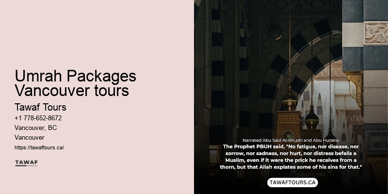 Vancouver Umrah Spiritual Tour Packages