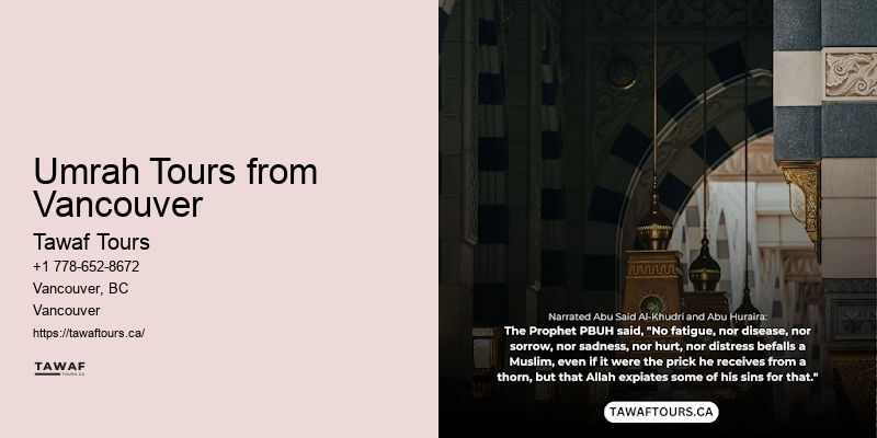 Vancouver to Mecca Umrah travel