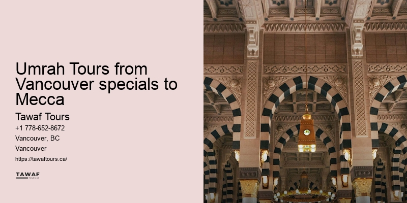 Vancouver to Mecca Umrah travel packages