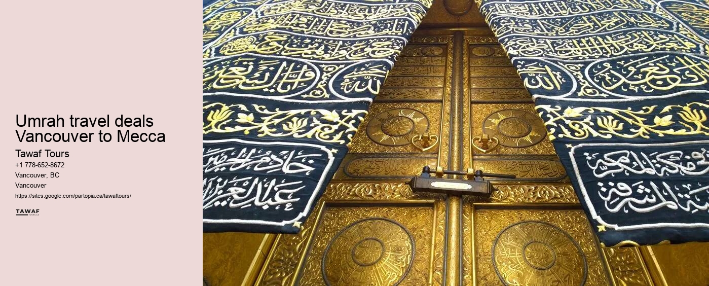 Umrah travel deals Vancouver to Mecca