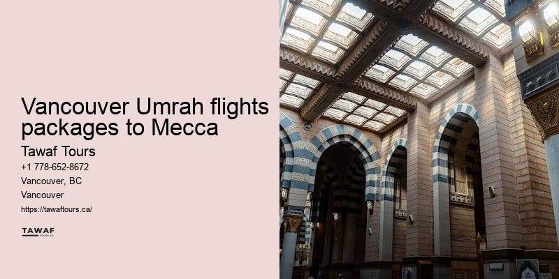 Umrah Packages Vancouver tours to Mecca