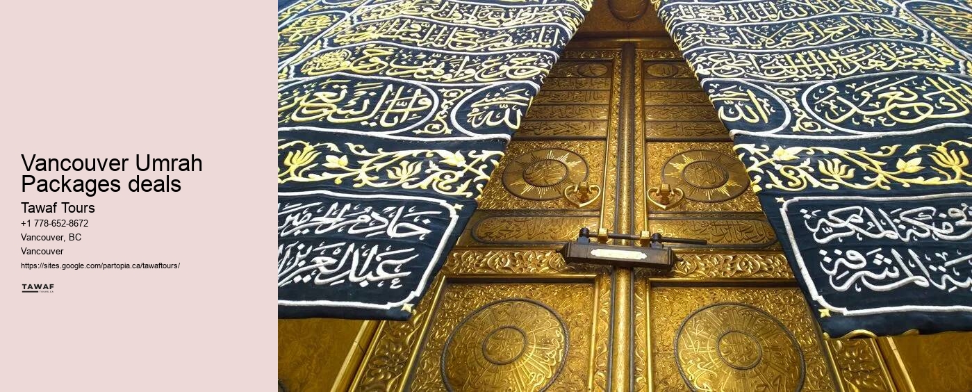 Vancouver Umrah Packages deals