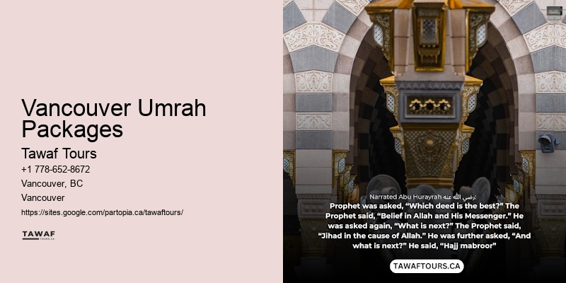 Umrah Packages with 4-star Hotels Vancouver