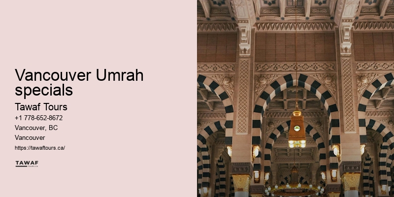 Umrah flights Vancouver deals to Mecca