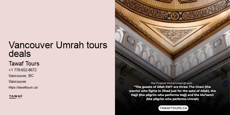 Vancouver Umrah flight packages
