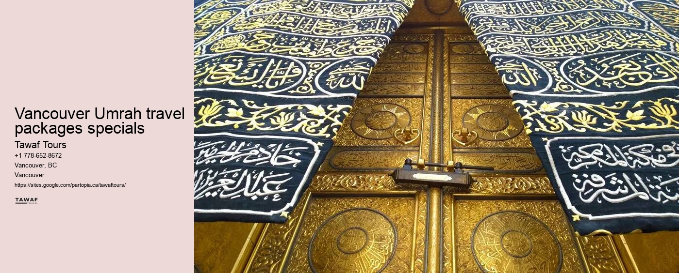 Vancouver Umrah travel packages specials