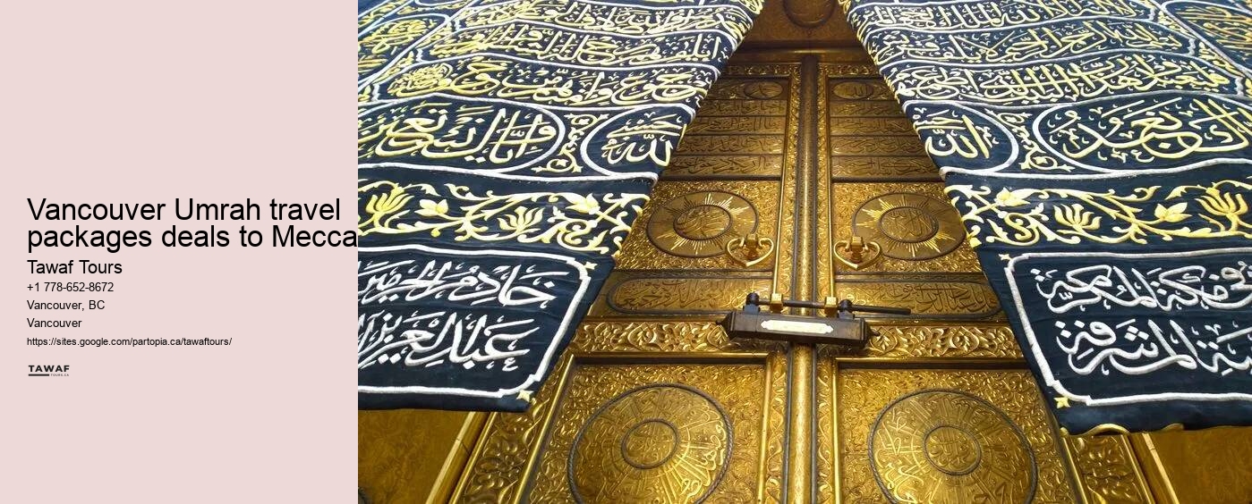 Vancouver Umrah travel packages deals to Mecca