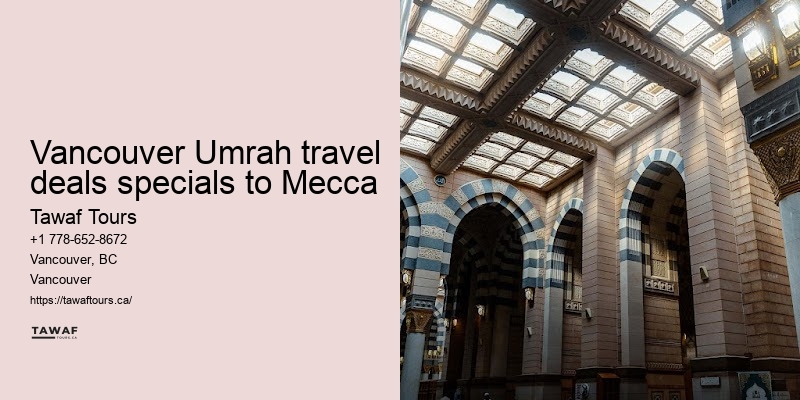 Umrah Packages from Vancouver deals