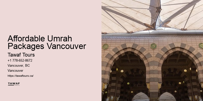 Vancouver Departure Umrah Packages