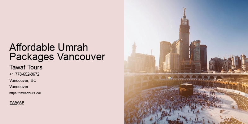 Umrah Packages Vancouver with Free Wi-Fi