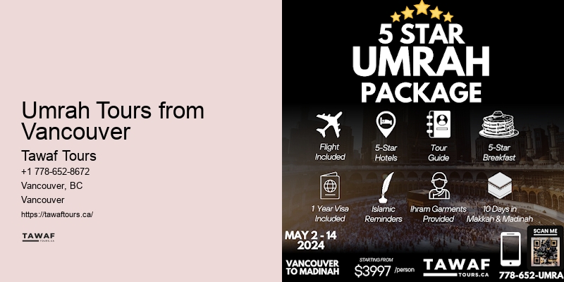 Umrah Packages Vancouver with Carbon Offset Options